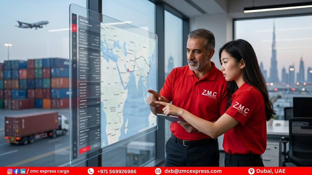 Shipping from China to Dubai